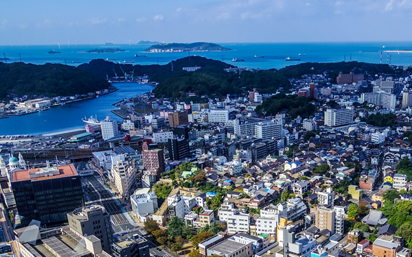 山口県下関市街地